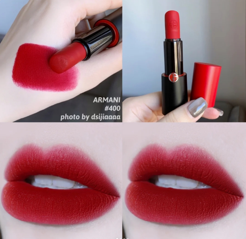 阿玛尼黑管口红400
