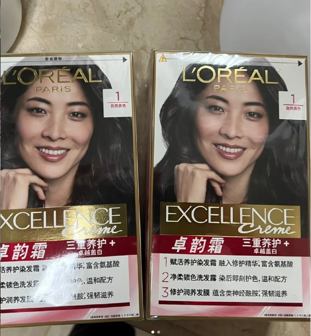 欧莱雅卓韵霜赋活养护染发霜1号 172ml