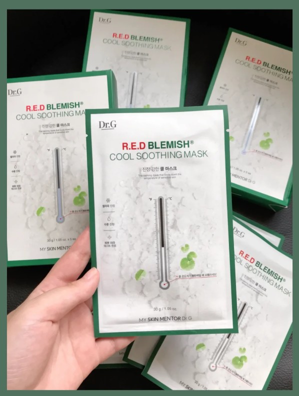 Dr.G舒润修护补水冰镇面膜5片