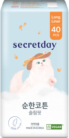 【女神节】Secretday秘之日纯棉轻薄加长护垫