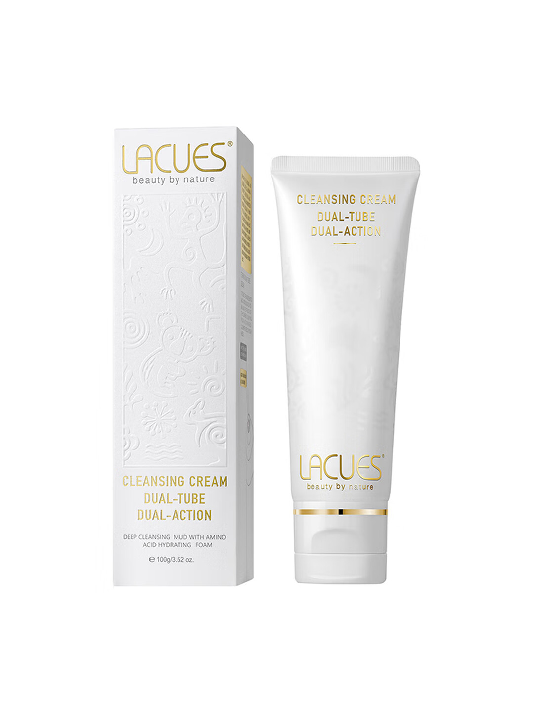 【女神节】LACUES露可莳 双管洁面乳100g