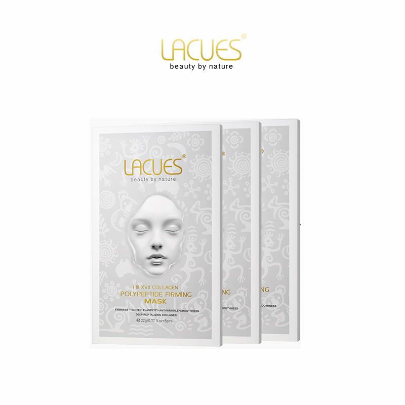 LACUES露可莳胶原灌注多肽紧致面膜5片